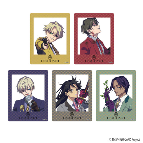 『HIGH CARD』アクリルカード 01/BOX(全5種)(公式イラスト)